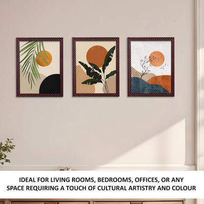 Framed Art Painting For Home, Living Room, Hall | Traditional Paintings With Frame For Home Decor (Floral D4)
