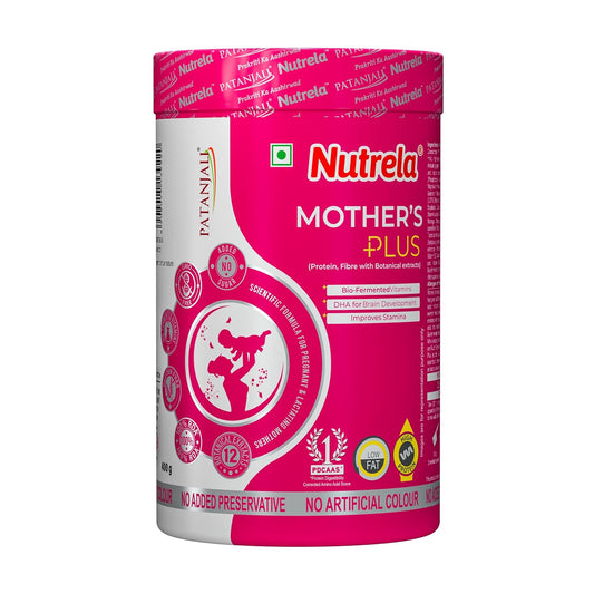 Nutrela Mother`s Plus Protein Supplement Nutrition for Pregnancy & Lactation, No Added Sugar, No Preservative - 400g