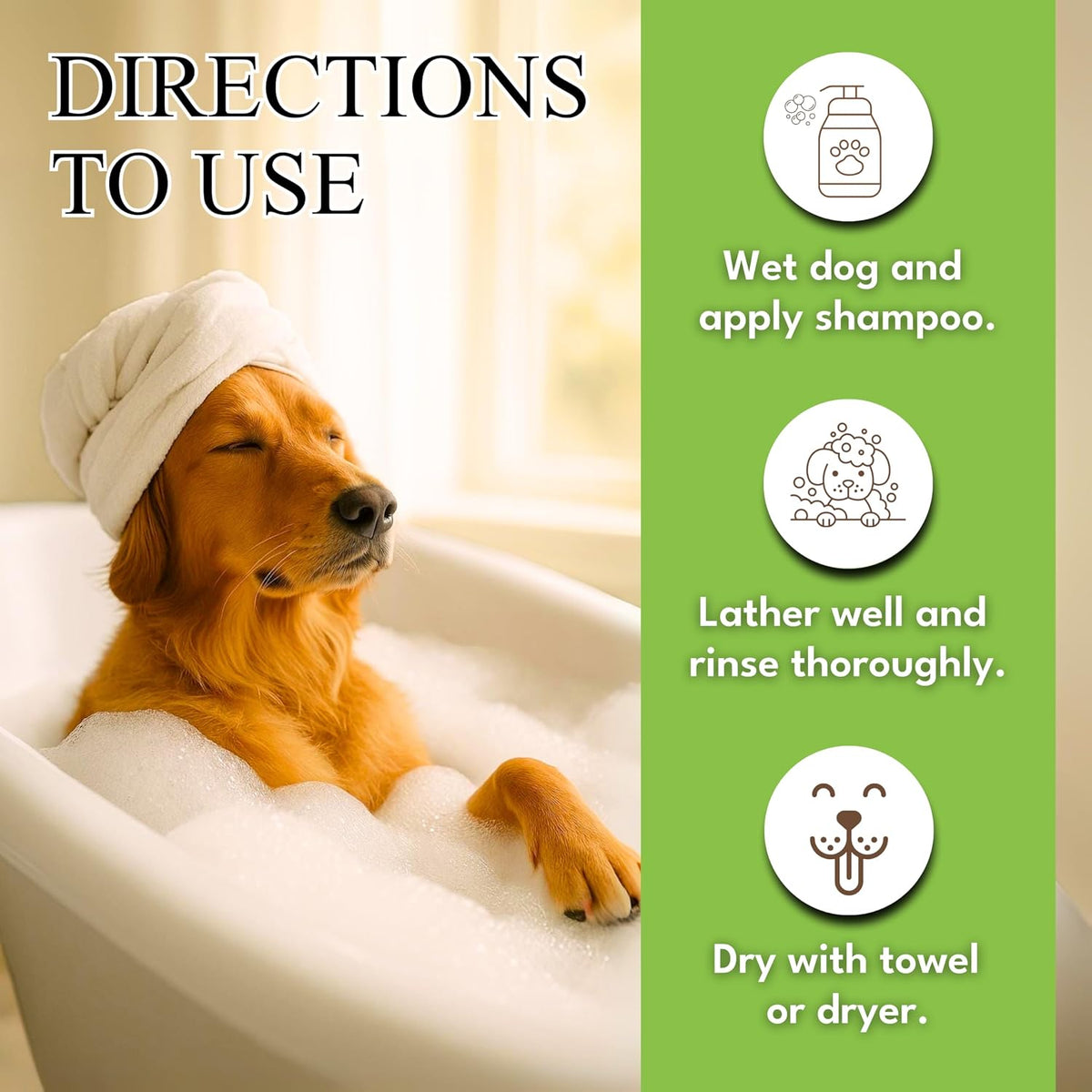 Petroyale 2-in-1 Shampoo + Conditioner for Dogs - Anti-Fungal, Anti-Itching, Shedding Control Dog Shampoo & Dog Conditioner with Ticks & Fleas Prevention - Suitable for All Breeds | 300ml (Pack of 1)