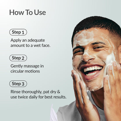 Fixderma Brightening Face Wash For Men |Niacinamide Cleanser-100 ml | Niacinamide, Jojoba Oil