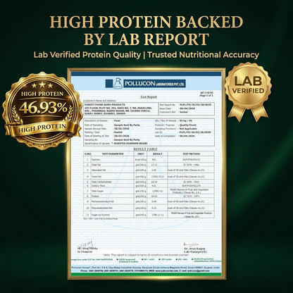 Forest Found Roasted & Salted Edamame (300g) Beans | 46% High Protein & 14% Fiber | Oil-Free Vacuum Roasted Crunchy Seeds | Low Carb, Plant-Based Protein Healthy Snack | Young Green Soybeans