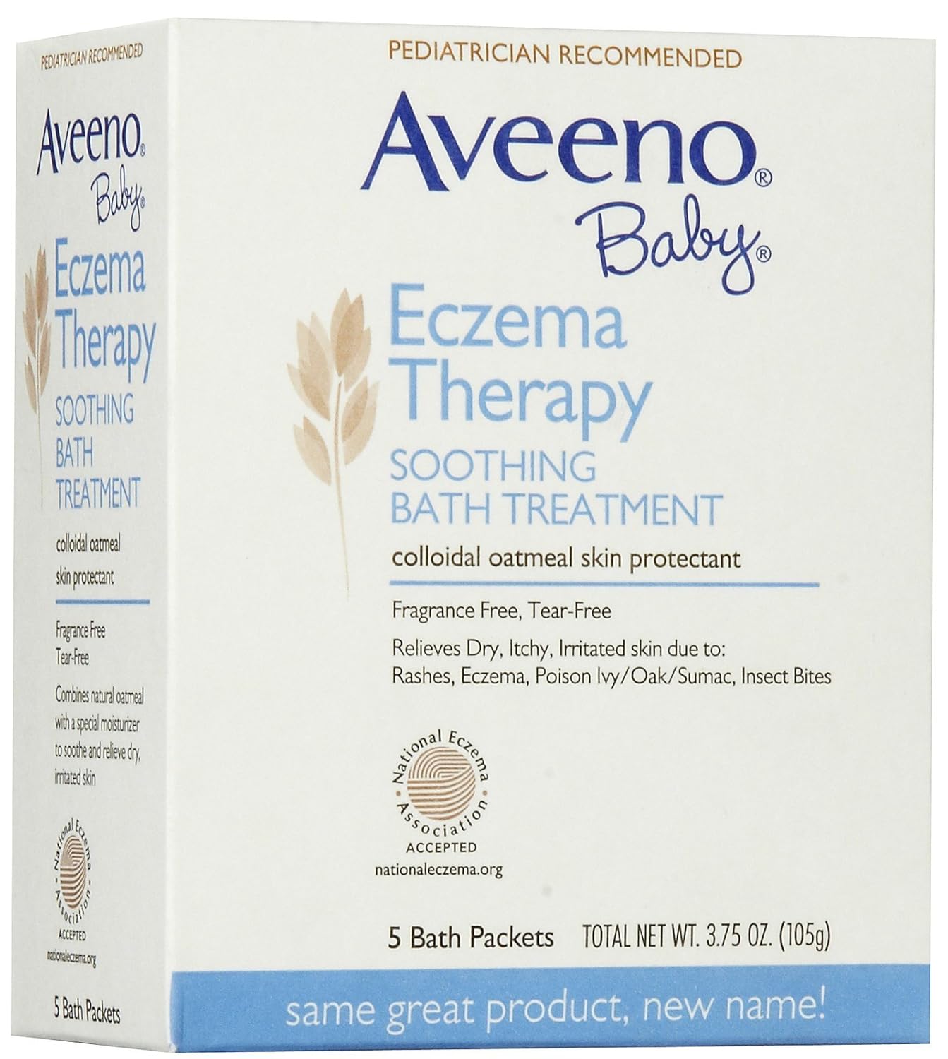 Aveeno Baby Eczema Therapy Soothing Bath Treatment - 3.75 oz - 5 ct by Aveeno Baby