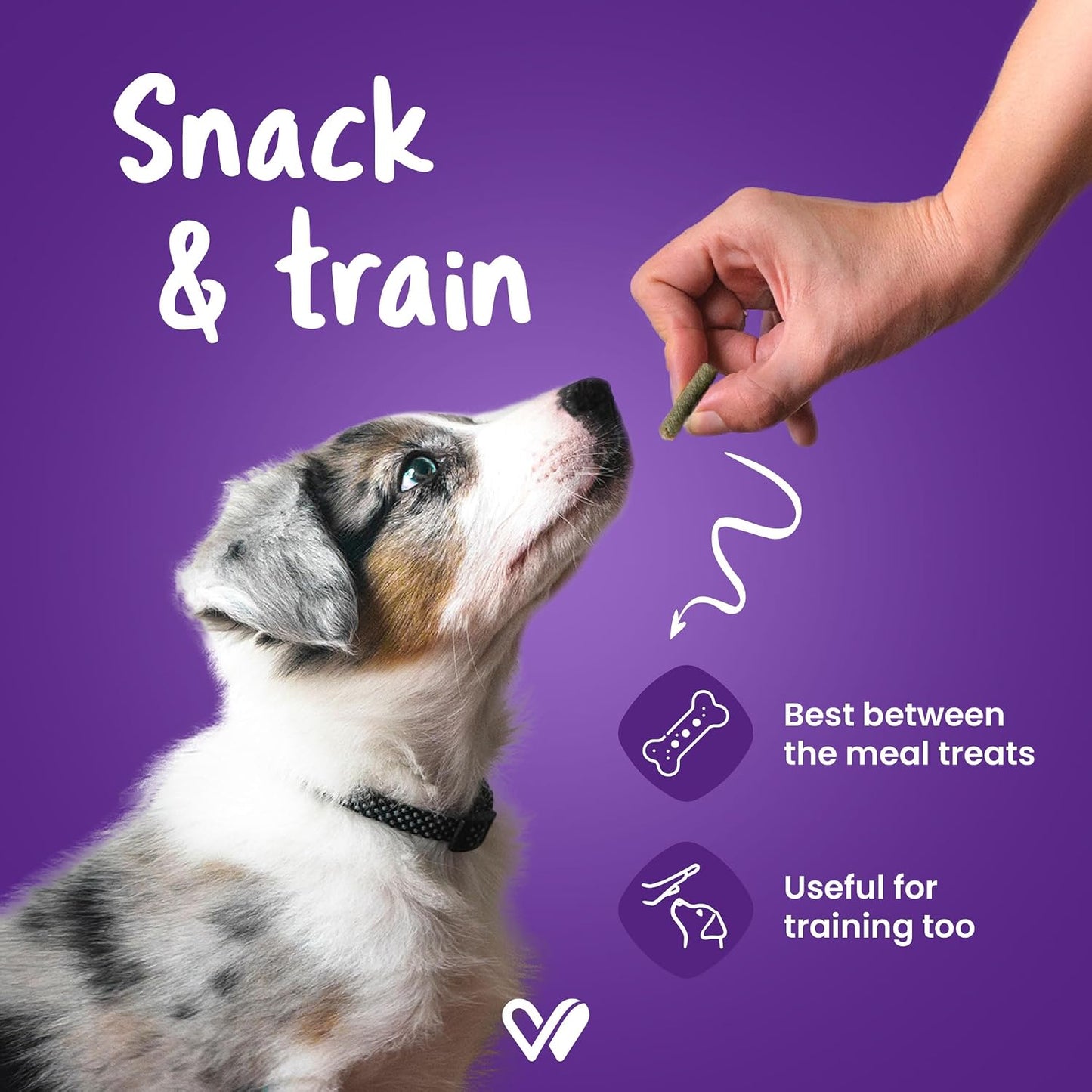 Wiggles Barkstix Dog Treats (Berry Blast, 100g) | Fresh Chicken Soft Chew Sticks for Training Adult Puppies | Boost Healthy Skin & Coat and Anti-Ageing with Ashwagandha and Biotin | for All Breeds