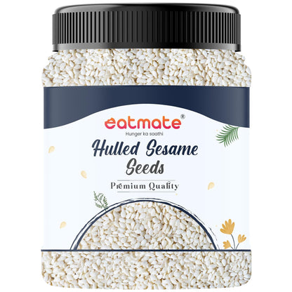 Eatmate Premium White Sesame Seeds 250 g | Natural White Til Seeds | Rich in Nutrients & Protein | Fresh Indian Till for Cooking, Baking, Roasting & Healthy Snacking