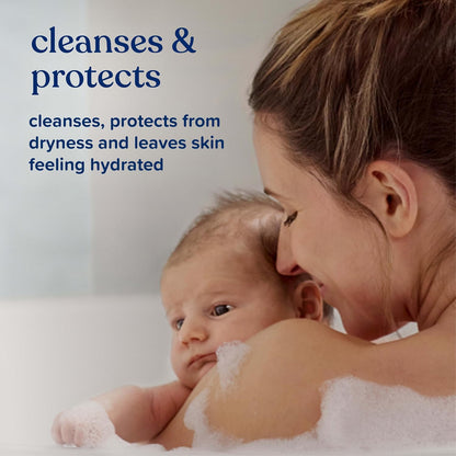 Johnson's Head-to-Toe Gentle Tear-Free Baby & Newborn Wash & Shampoo, Sulfate-, Paraben- Phthalate- & Dye-Free, Hypoallergenic Wash for Sensitive Skin & Hair, 27.1 fl. Oz
