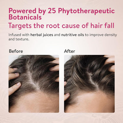 Ayouthveda Anti Hair Fall Shampoo with Onion & Coffee | Natural Formula with Aloe vera, Reetha, Shikakai & Neem | Reduces Hair Fall, Improves Hair Density & Scalp Health | 200 ml (Pack of 1)