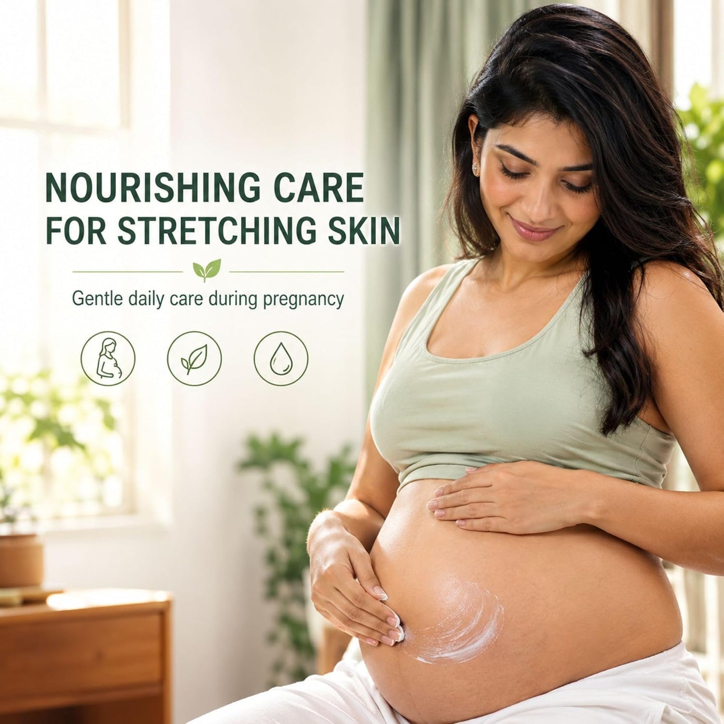 Pregnacream Stretch Mark Cream for Pregnancy & Post Pregnancy, 100g
