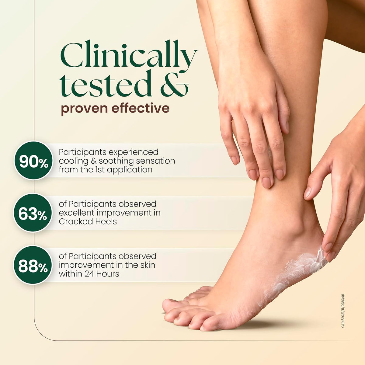 Moha Foot Cream for Dry & Cracked Feet | Deep Nourishment & Fast Healing Heel Repair Cream | Cooling & Vegan Formula with Aloe, Papaya, Peppermint & kapurkachri | Clinically Proven | Moisturizing Foot Cream for Rough Calloused Skin 50g