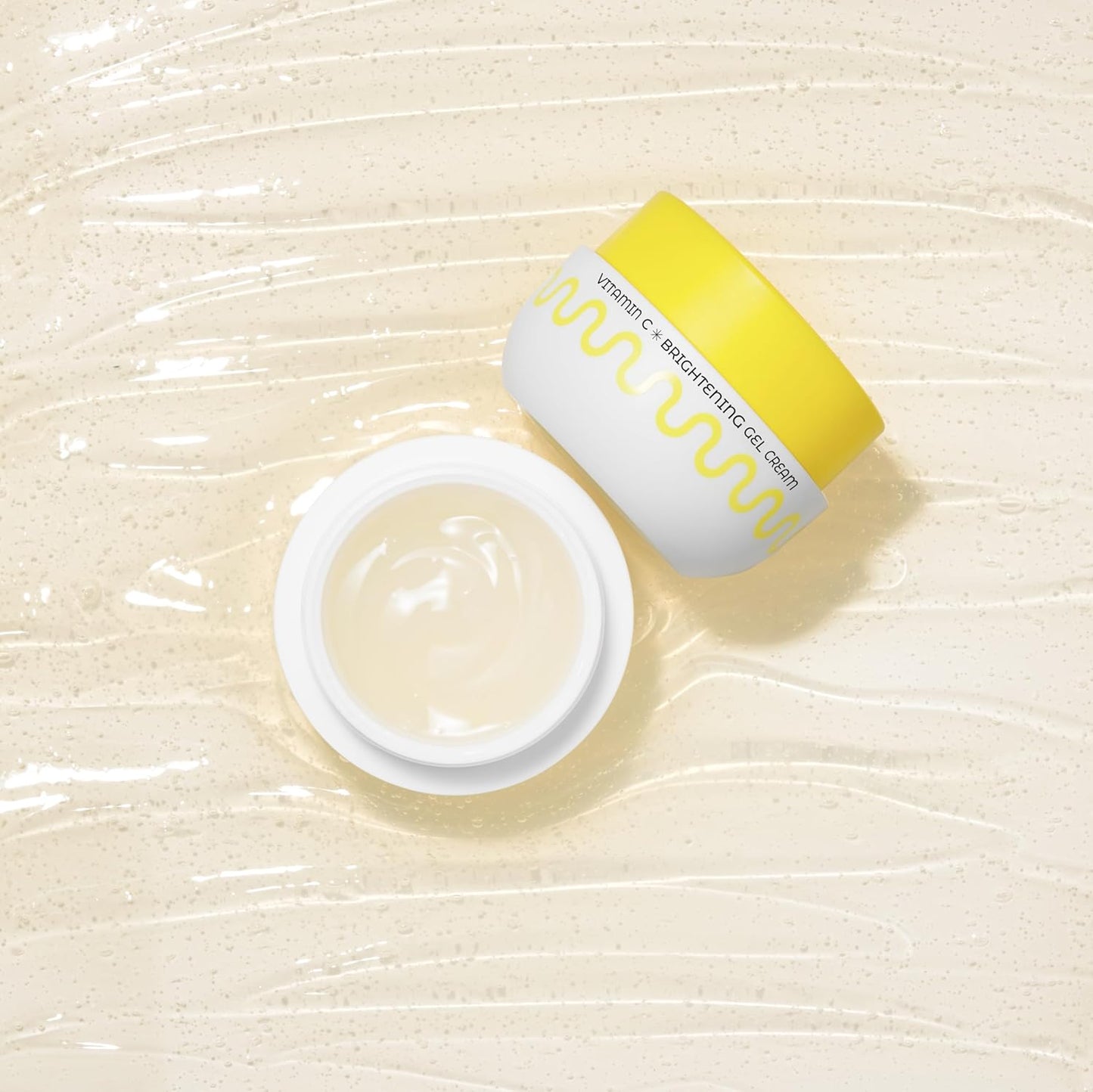 COMMONLABS Vitamin C Brightening Gel Cream (50g) – Lightweight Daily Face Moisturizer with Pure Vitamin C & 6-Layer Hyaluronic Acid – Dark Spot Correction & Skin Barrier Repair – Refreshing K-Beauty Water Cream