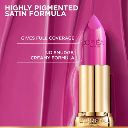 L’Oréal Paris Color Riche Satin Lipstick- 112 Paris Paris, 4.3 gm