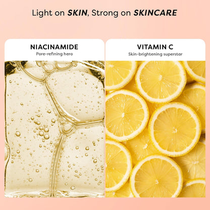 SUGAR POP SPF 50 BB Cream with Vitamin C & Niacinamide | Tinted Moisturiser with Matte Finish | Lightweight | 30gm - 01 Sand
