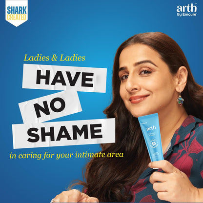 Arth Intimate Cream for Women to Balance Intimate pH (3.5-4.5) | Reduces Dryness, Itching, Irritation & Soothes Intimate Area | With Tasmanian Berry & Australian Tea Tree | Daily Intimate Hygiene | 60g