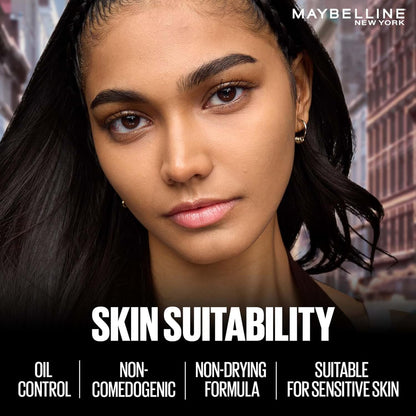 Maybelline New York Super Stay Flex Powder Foundation, 120 | 30H Wear, Oil-Control, Transfer Proof