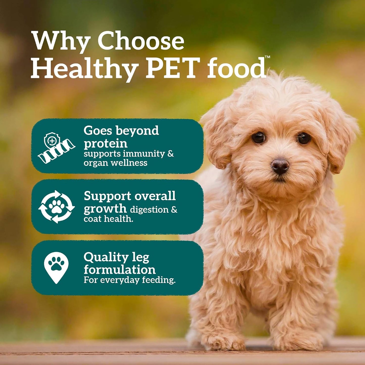 Himalaya Healthy PET Food for Puppies | Chicken & Milk | 1.2kg | Complete & Balanced Nutrition with Black Pepper, Oats & Papaya