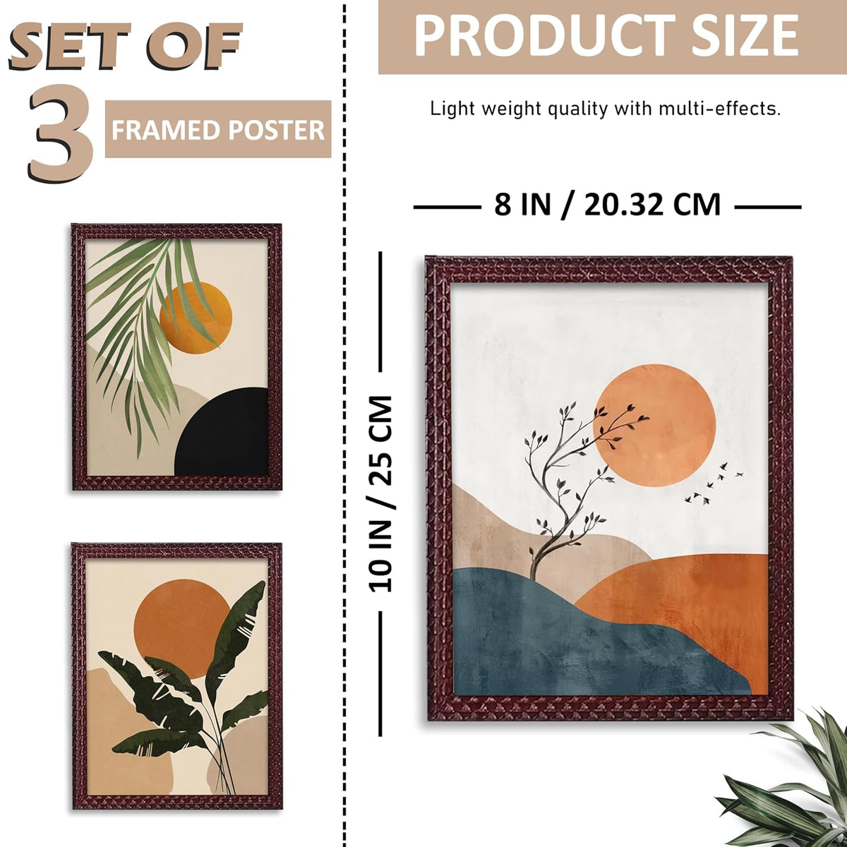 Framed Art Painting For Home, Living Room, Hall | Traditional Paintings With Frame For Home Decor (Floral D4)