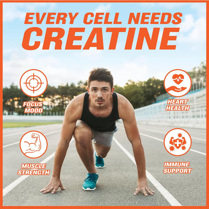 Creatine HCL|Scientifically Formulated & Pharmaceutical Grade for Muscle Growth|Improves Exercise Performance & Reduces Fatigue|2g Per Serving|200 GM,Powder,100 Servings