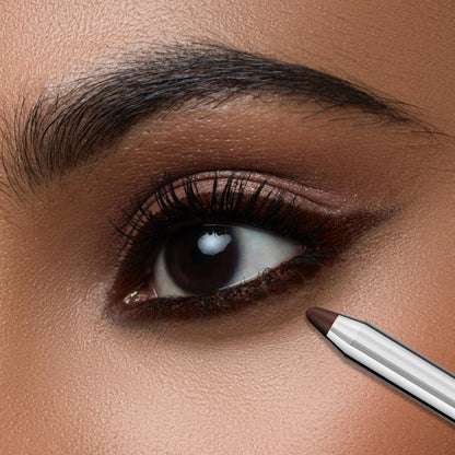 RENEE Midnight Kohl Pencil- Brown | Waterproof, Smudge-proof Kajal With Sharpener | Matte Finish, Long-lasting Upto 24 Hours | One-swipe Application With Vitamin E | 1.5 g