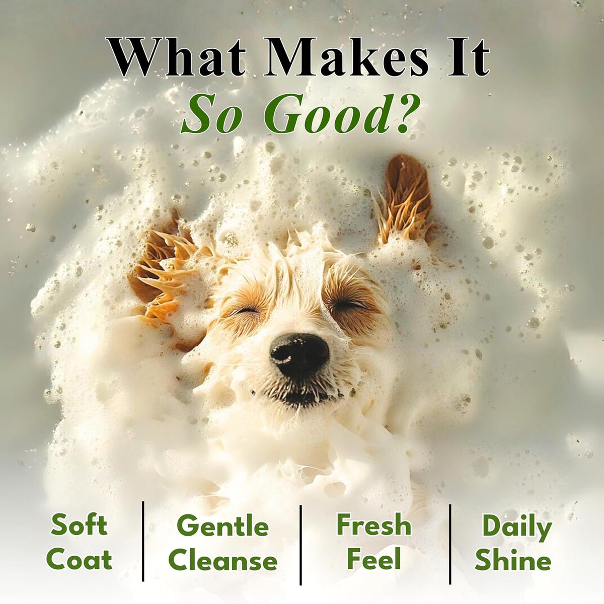 Petroyale 2-in-1 Shampoo + Conditioner for Dogs - Anti-Fungal, Anti-Itching, Shedding Control Dog Shampoo & Dog Conditioner with Ticks & Fleas Prevention - Suitable for All Breeds | 300ml (Pack of 1)