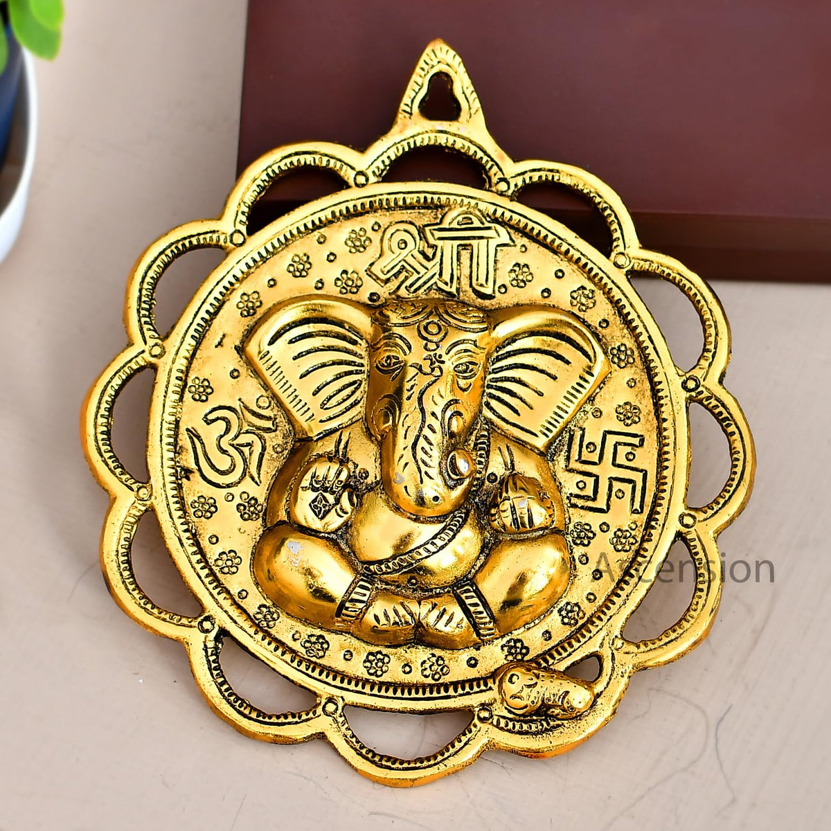 Ganesh Ganesha Ganpati Showpiece Main Door Hangings for Home Décor Decoration and Gift Purpose Diwali Gifts, Pooja, Temple All Hanging Siddhi Vinayak Ganesha Wall Decor Showpiece