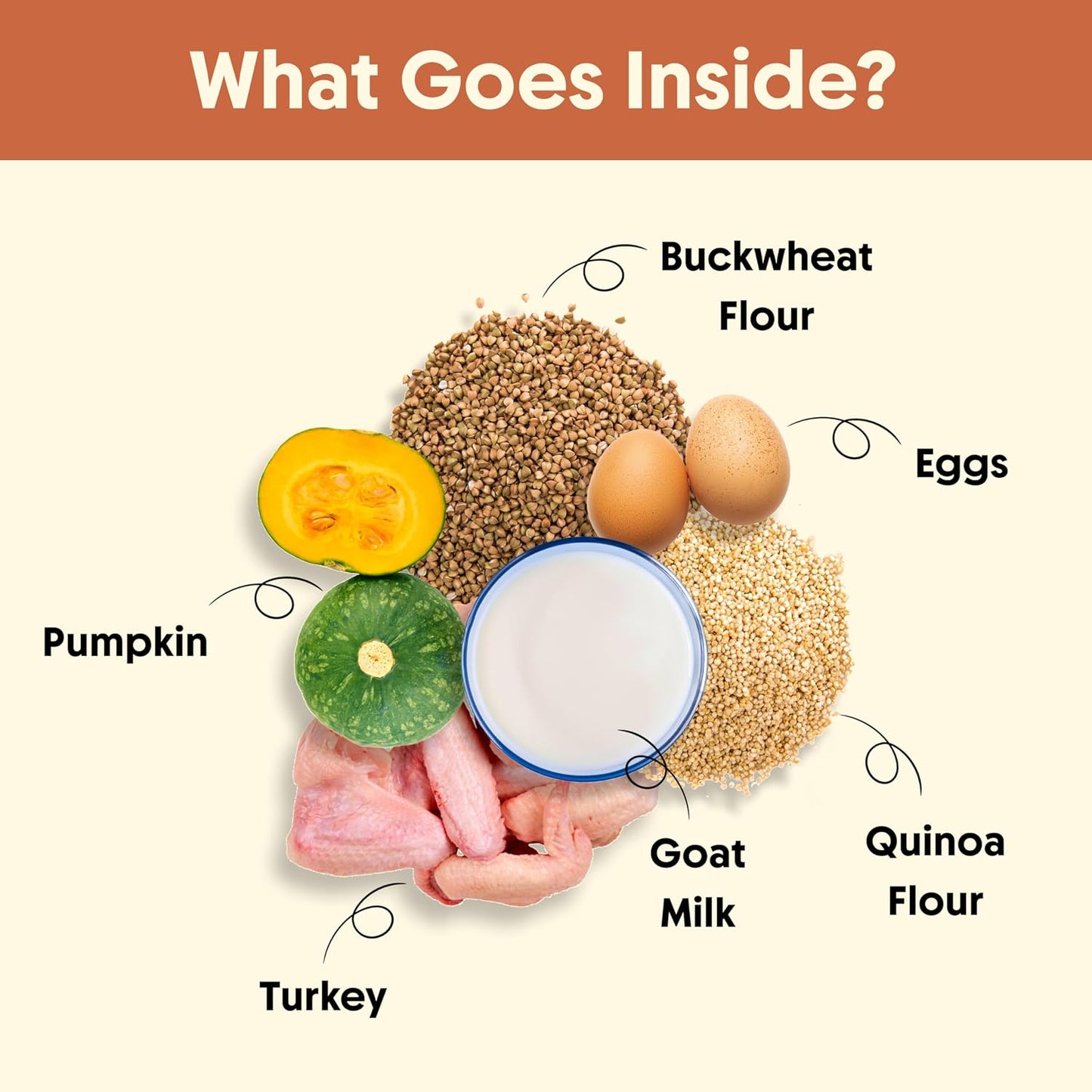 Whole Tails™ Turkey & Pumpkin Dog Treats | Natural High-Protein Grain-Free Training & Reward Treats for Dogs | Digestive Support Snack | 200g