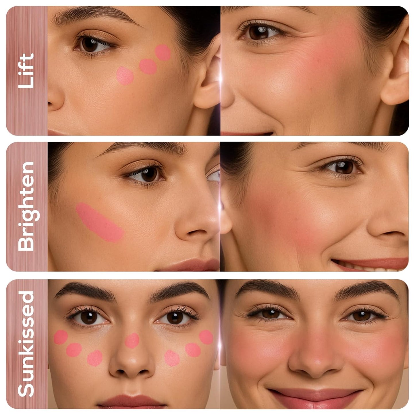 RENEE You Are Blushing Liquid Blush- Berry Pop, For Face Make-Up | Hydrating, Lightweight Formula| Long-Lasting, Easily Blendable, Rich Pigmentation | Hyaluronic Acid, Argan Oil Infused | 6 ml
