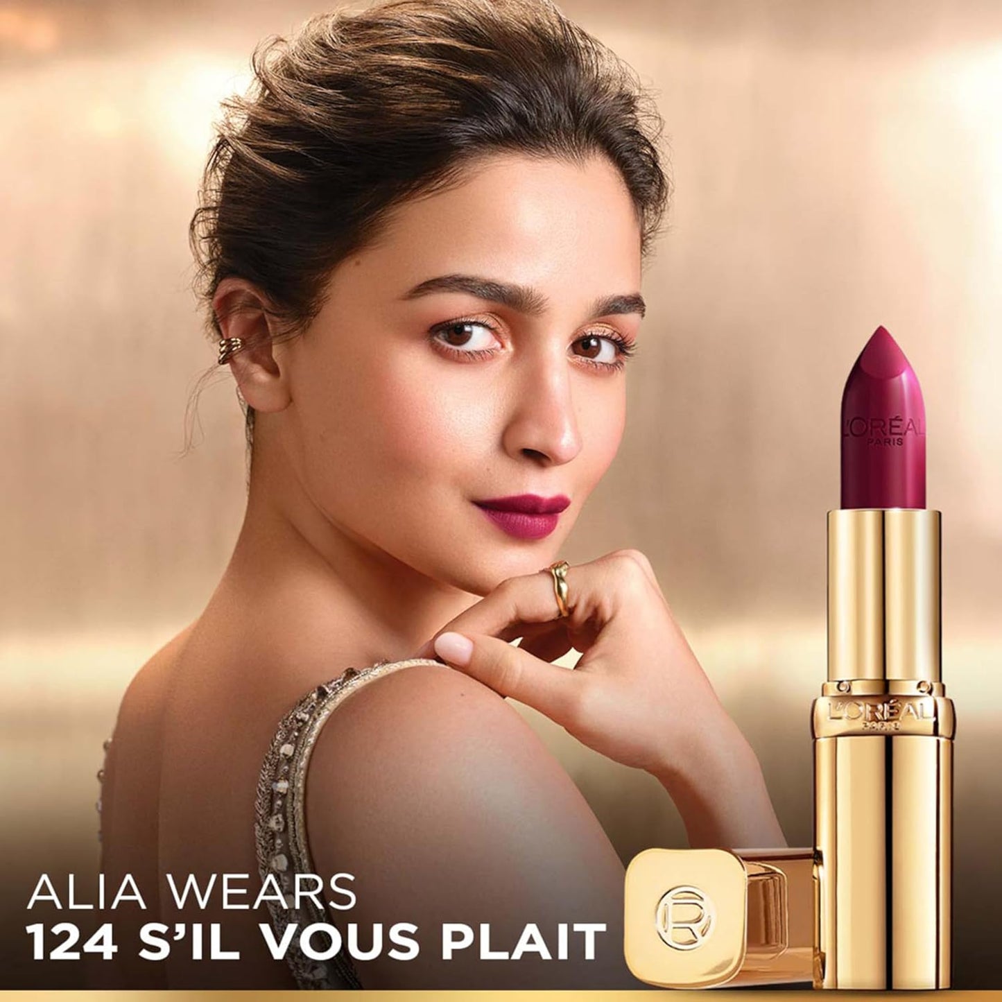 L’Oréal Paris Color Riche Satin Lipstick- 108 Cuirve, 4.3 gm