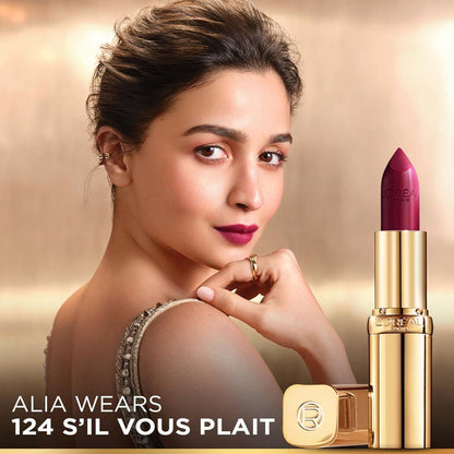 L’Oréal Paris Color Riche Satin Lipstick- 108 Cuirve, 4.3 gm