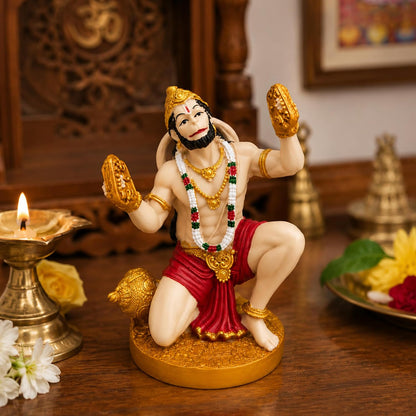 UNOVATE Hanuman Idol for Car Dashboard | Hanuman Murti | Bhajan Roop