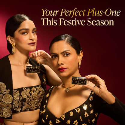LoveChild Masaba "The Batua" Lipstick, Gulaabo (Red) Rich Satin Finish Lipstick with Built-in Mirror, Hydrating, Nourishing Formula with Jojoba Oil, 4g