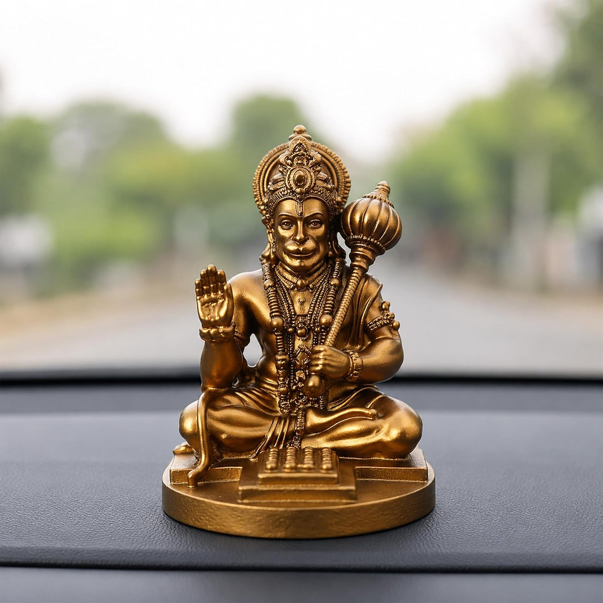 UNOVATE Hanuman Idol for Car Dashboard, Home, Office Desk | Hanuman Murti