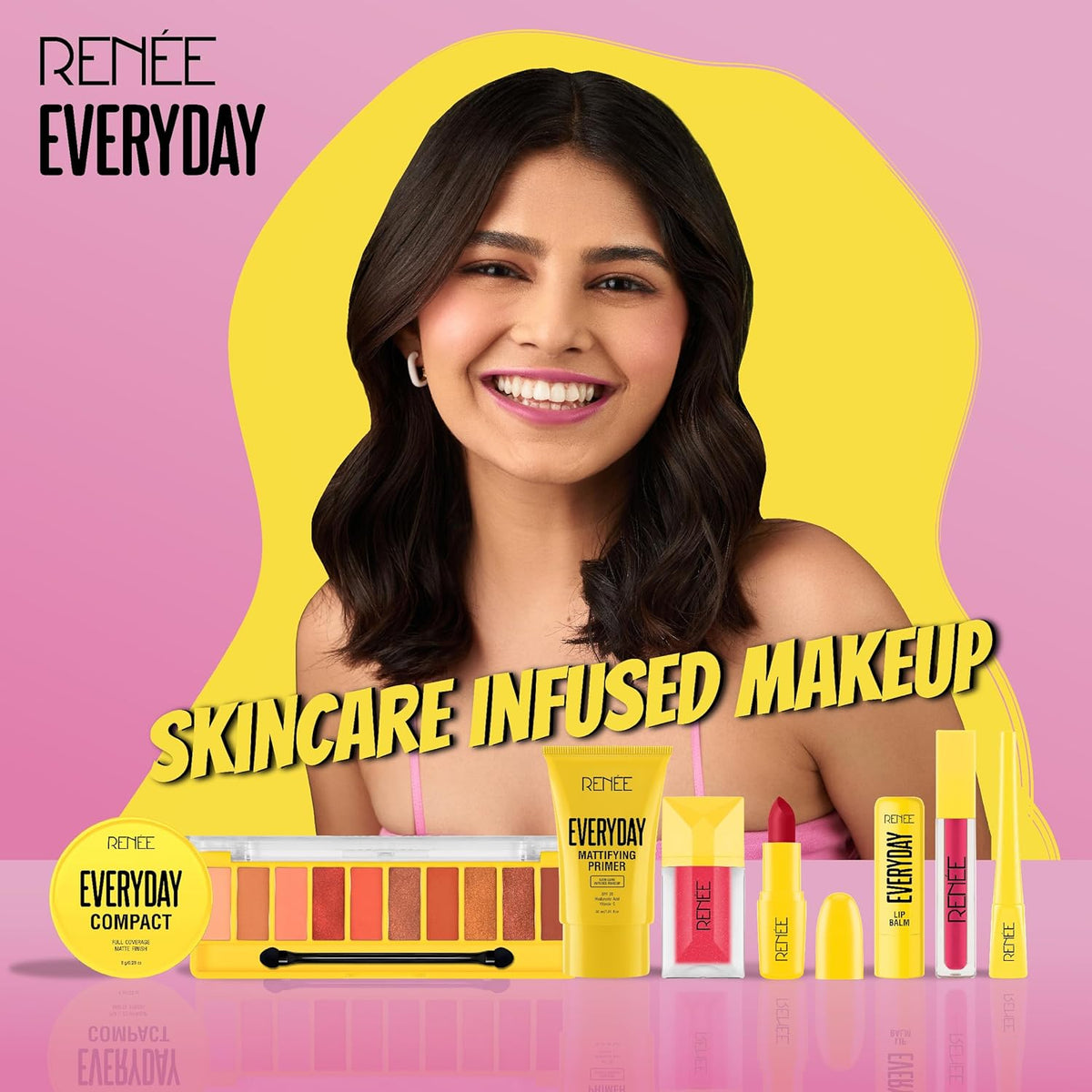 RENEE Everyday Lip Gloss - Honey Dew, Lightweight & Non-Sticky, with Subtle Tint, Hydrates, Nourishes & Protects with Spf 30, Enriched with Vitamin C, Cruelty-Free Skincare Infused Makeup, 3.5 Ml