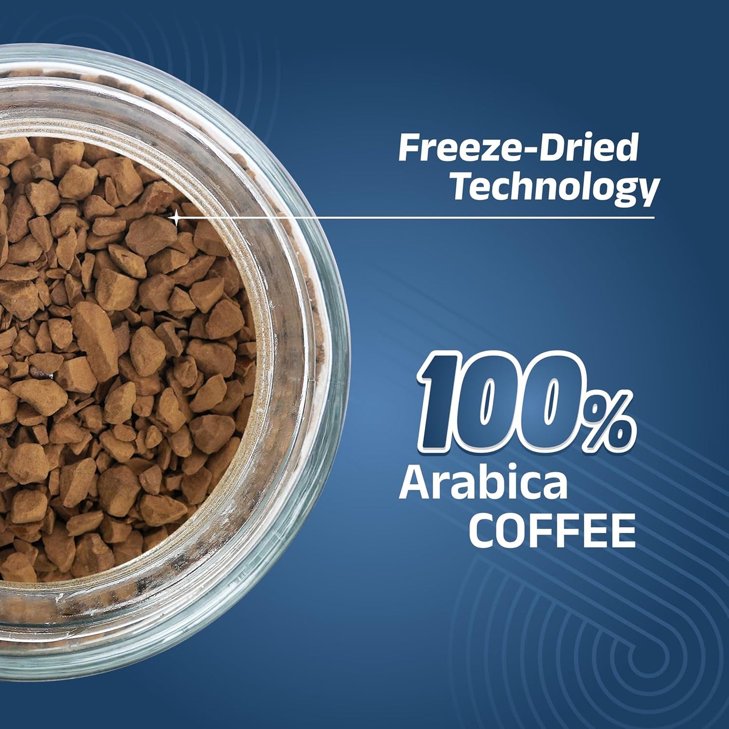 CAFFIA French Vanilla Premium Instant Coffee | 100% Arabica | Freeze Dried Coffee Powder - 50g | Make Cafe Style Hot or Cold Coffee at Home | Smooth Medium Roast | Rich & Smooth Taste