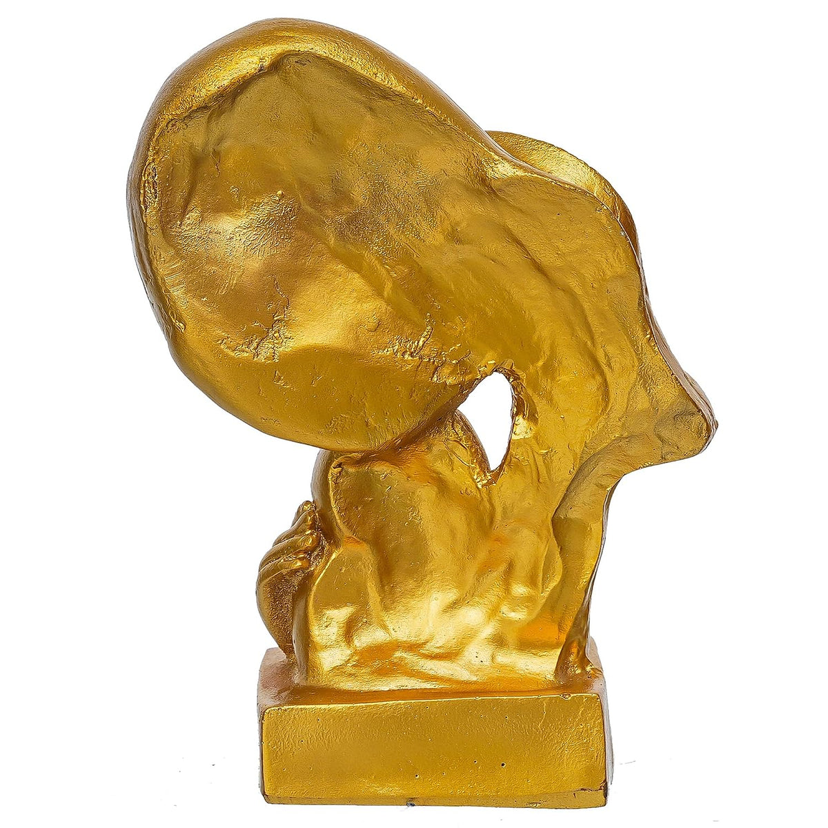 Premium Mother Baby Statue Showpiece Gift, Resin Mother Baby Figurine, motherr Child Statue, Home Decor Items, House Warming Gifts Mother's Day, Baby Shower Gifts for Mom to be (Gold)