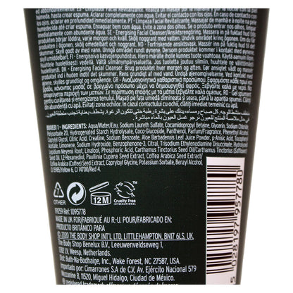 The Body Shop Guarana And Coffee Energising Cleanser For Men, 150 Ml