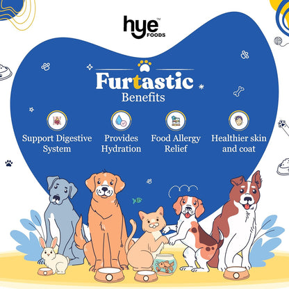 HYE Pets Goat Milk Powder for Pets | Nutrient-Rich Supplement for Happy and Healthy Dogs and Cats Food | 80 Servings Per Pack | 400g