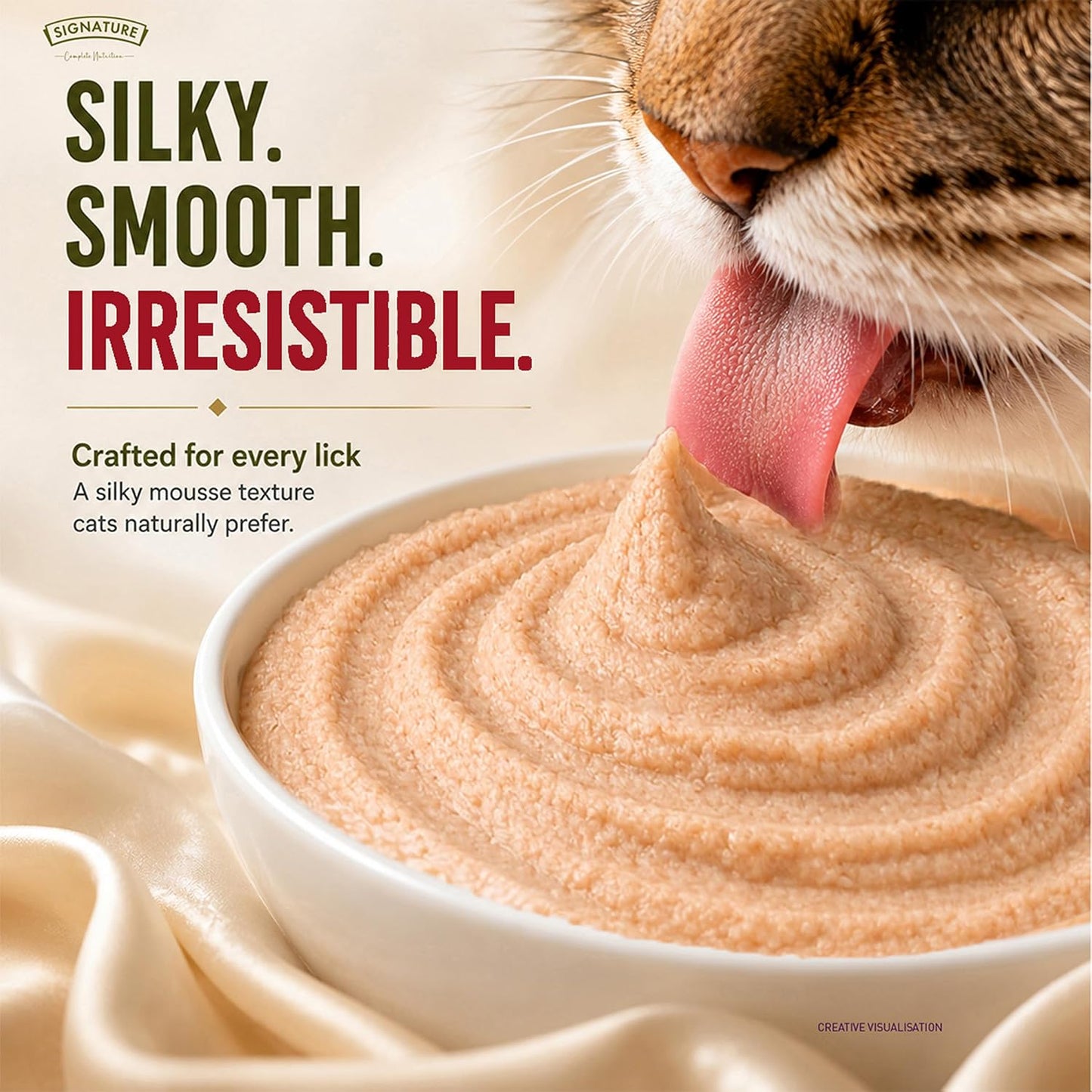 Grain Zero Adult Cat Wet Mousse 80gm | Salmon | Rich in Protein, Promotes Hydration & Easy to Digest | Grain Free, No Artificial Flavours | Packed with Essential Vitamins & Antioxidants