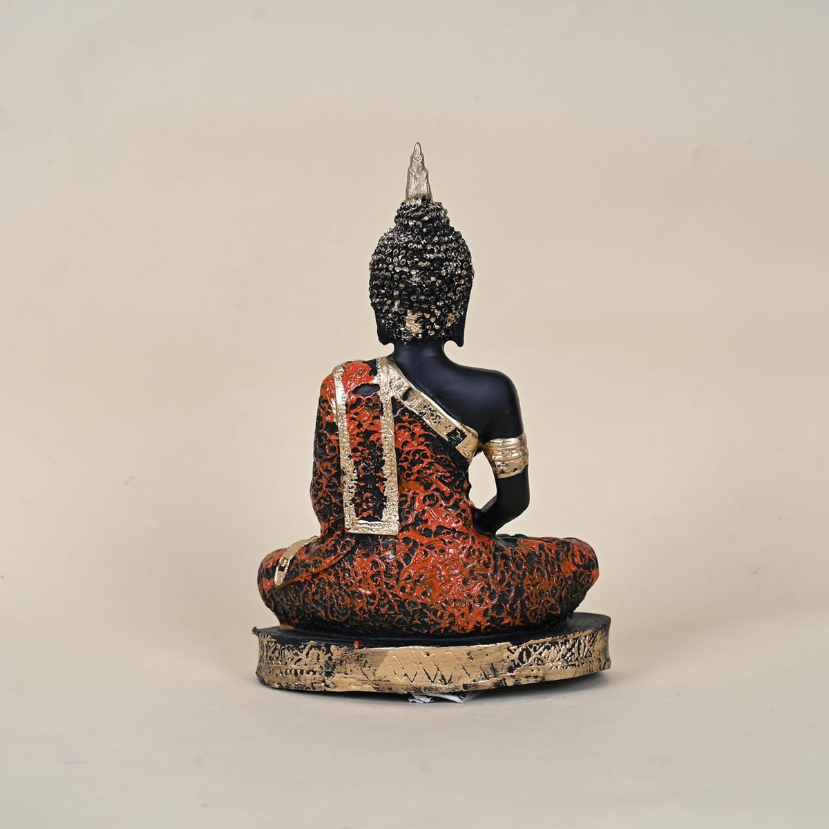 Sitting Meditating Buddha Statue Showpiece Idol for Home Living Room Decor Pooja Office Table Wall Shelf God Idol for Gift