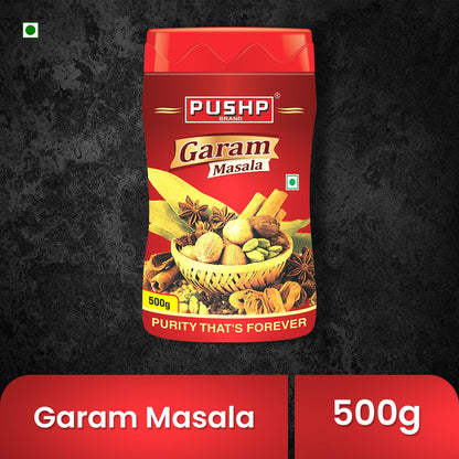 Pushp Brand Garam Masala Jar (500gm)