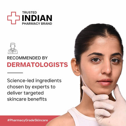 DERMATOUCH Bright & Even Skin Tone Gentle Cleanser | Helps Reduce Dark Spots, Uneven Tone & Dullness | pH 5.5 Balanced | Dermatologist Tested | 50ml