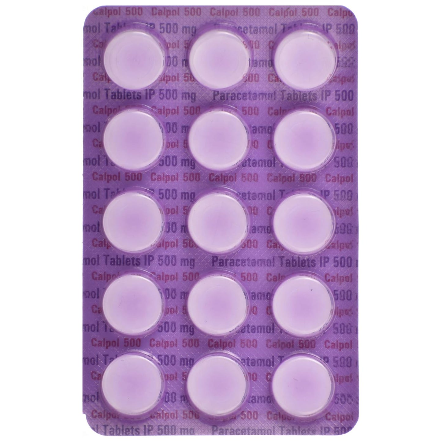 Calpol 500 - Strip of 15 Tablets