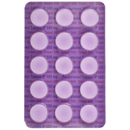 Calpol 500 - Strip of 15 Tablets