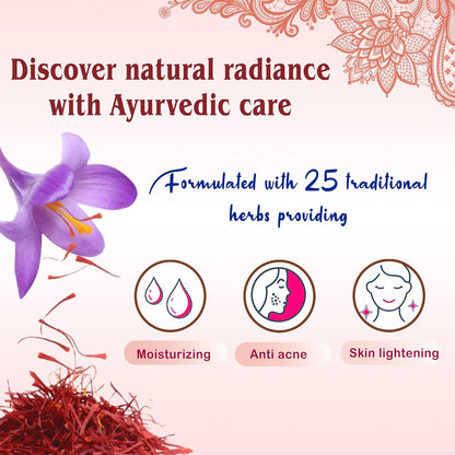 Fairness Cream with Saffron, Sandal, Milk and 25 Different Herbs | Skin Whitening, Dark Spot Removal & Acne Scars Removal Cream |For All Skin Type| For Men and Women | Pack of 1