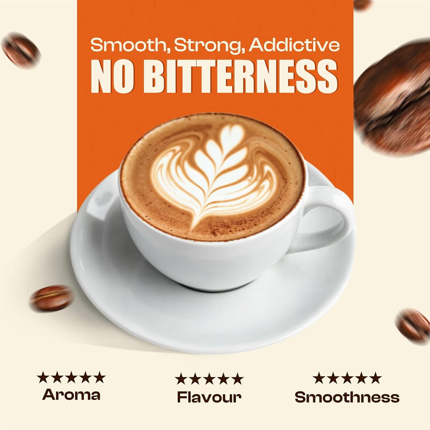 EVORA Greens Signature 100gm Filter Coffee Powder | Coffee with Arabica & Robusta Blend - Medium Roast | Make Café Style Hot or Cold Coffee, black Coffee, Cappuccino, Latte at Home | Make 50 Cups