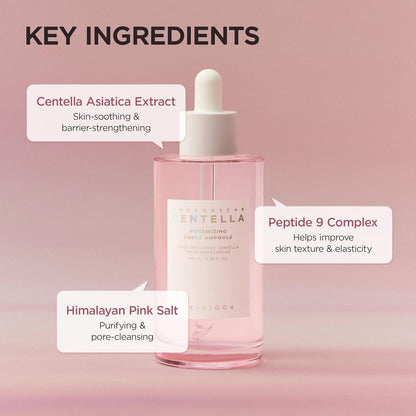 SKIN1004 Madagascar Centella Poremizing Fresh Ampoule | Soothing Hydration | Oily Combination Skin, 100ml