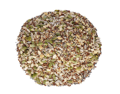MORVI NUT 5 in 1 Seeds Mix 100g - Edible Seeds | Healthy Super Seed Combo | Healthy Snacks | 100% Natural and Roasted Mix Seed for Eating Diet Snacks Perfect for Giftings