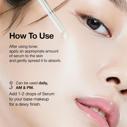 Anua Pdrn Hyaluronic Acid Capsule 100 Serum with Collagen For Plump, Dewy, Radiant Glass Skin