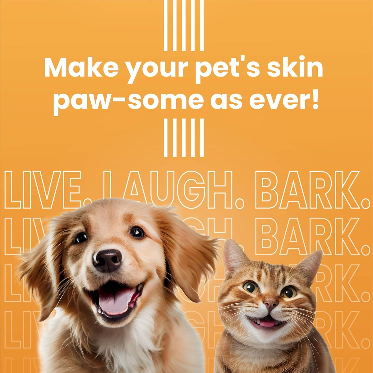 Bark out Loud by Vivaldis Glow & Shine Turmeric Chewstix - Fresh Chicken Stick Cat & Dog Treats with Pumpkin & Grape Seed Extract for Shiny Skin & Coat- Dogs & Cats of All Life Stages 100g