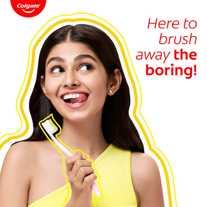 Colgate Lemon Fresh Gel Toothpaste | Tooth Paste Fights Yellowness of Teeth | Colgate Paste Toothpaste with New Fresh Flavor (120gm)