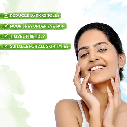 Mamaearth Bye Bye Dark Circle Eye Cream With Cucumber For Dark Circles - 20g