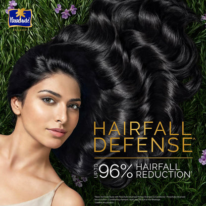 Parachute Advansed Protein Shampoo with Coconut Milk & Rosemary | Up to 96% Hair Fall Reduction & up to 23X Hair Fall Control | Protein Lock Technology | Paraben free | For Men & Women | 340ml